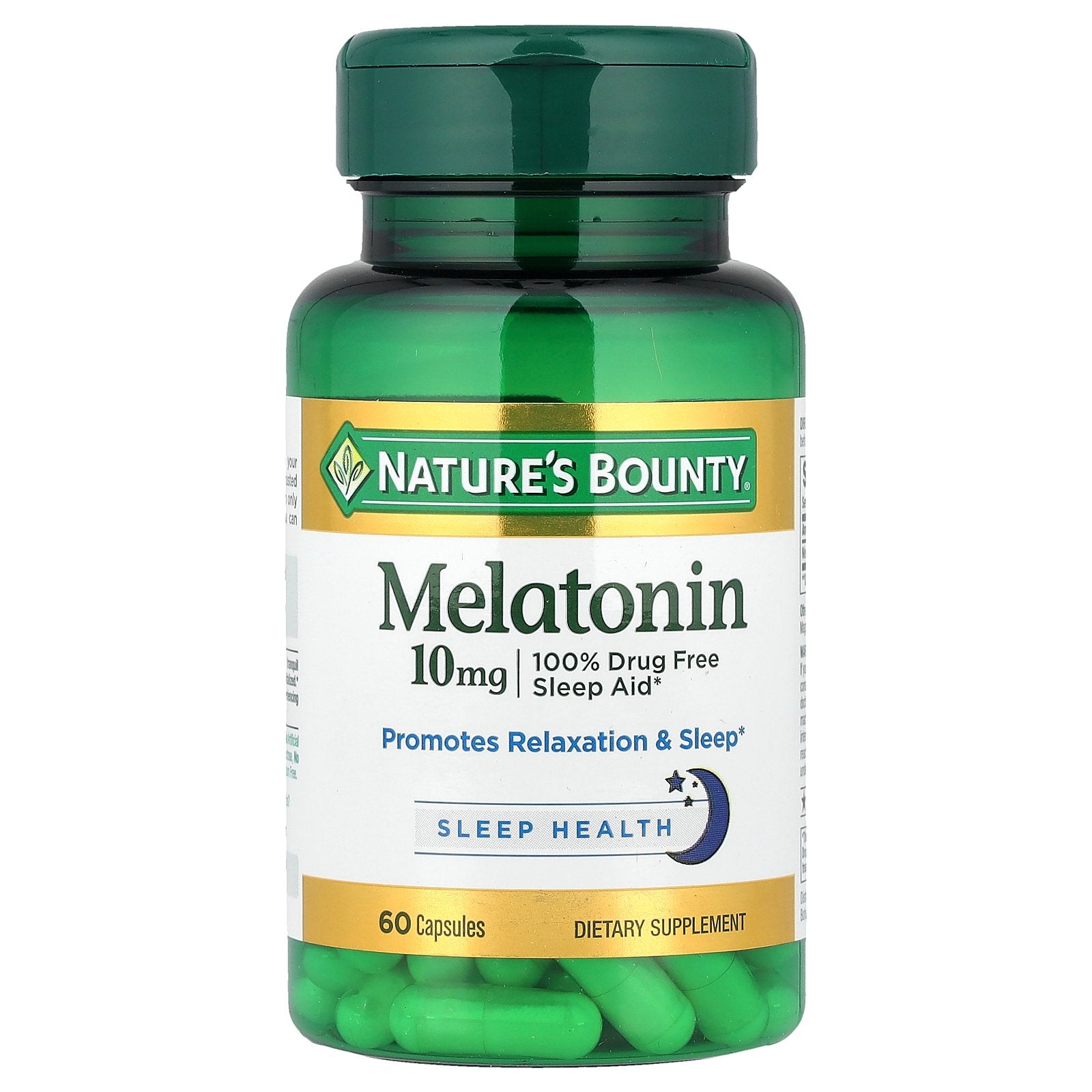 Nature's Bounty, Melatonin, 10 mg, 60 Capsules