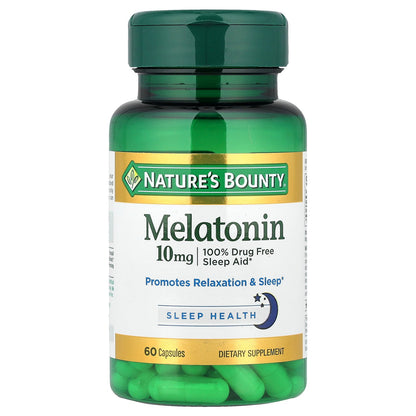 Nature's Bounty, Melatonin, 10 mg, 60 Capsules