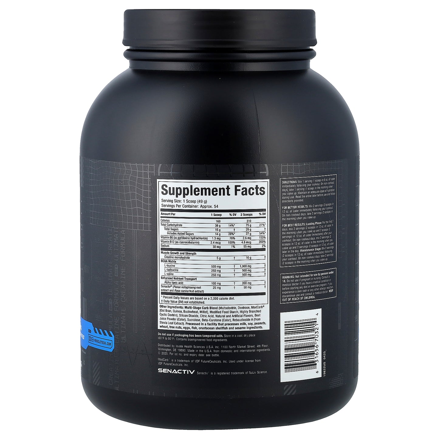 MuscleTech, Cell-Tech™ Creatine, Fruit Punch, 5.8 lbs (2.63 kg)
