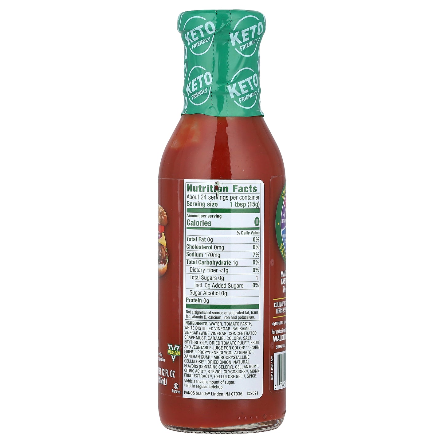 Walden Farms, Ketchup, 12 fl oz (355 ml)