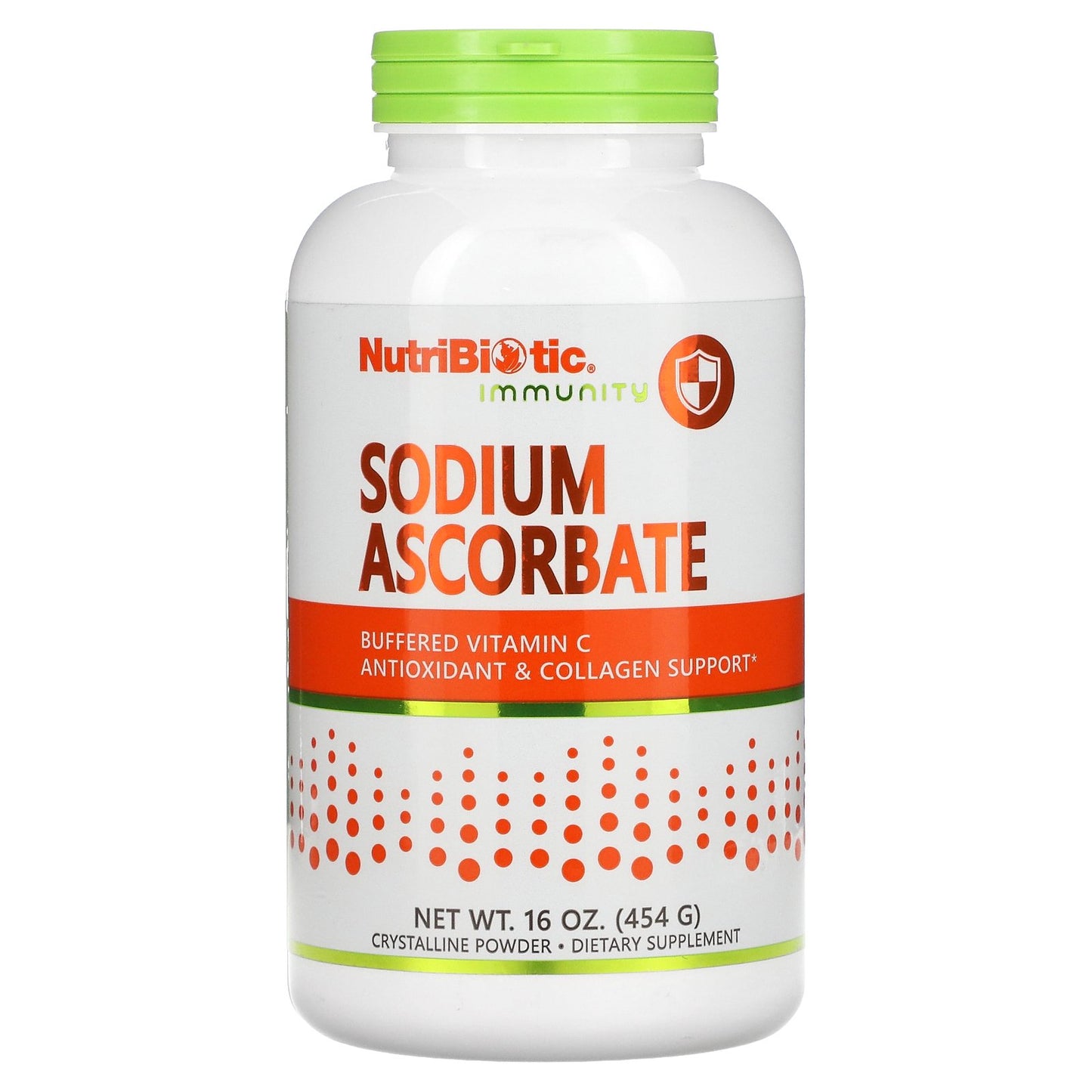 NutriBiotic, Immunity, Sodium Ascorbate, Crystalline Powder, 16 oz (454 g)