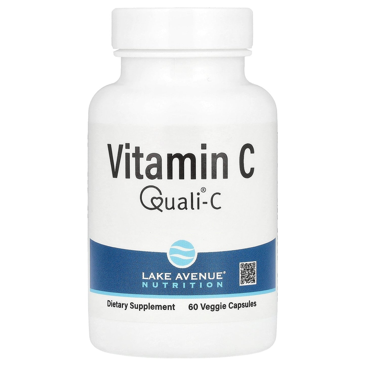 Lake Avenue Nutrition, Vitamin C, Quali®-C, 1,000 mg, 60 Veggie Capsules