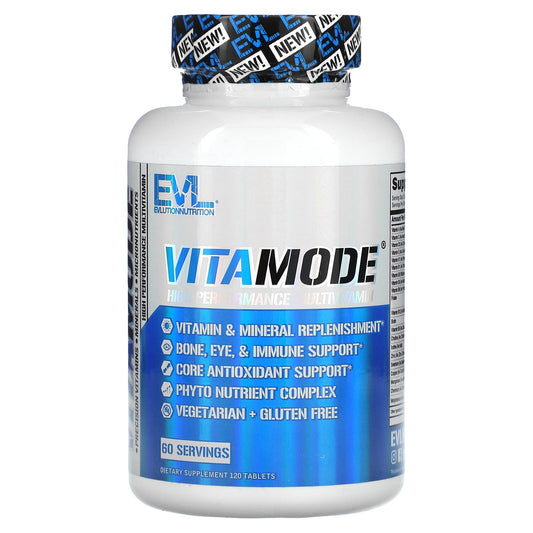 EVLution Nutrition, VitaMode, High Performance Multivitamin, 120 Tablets