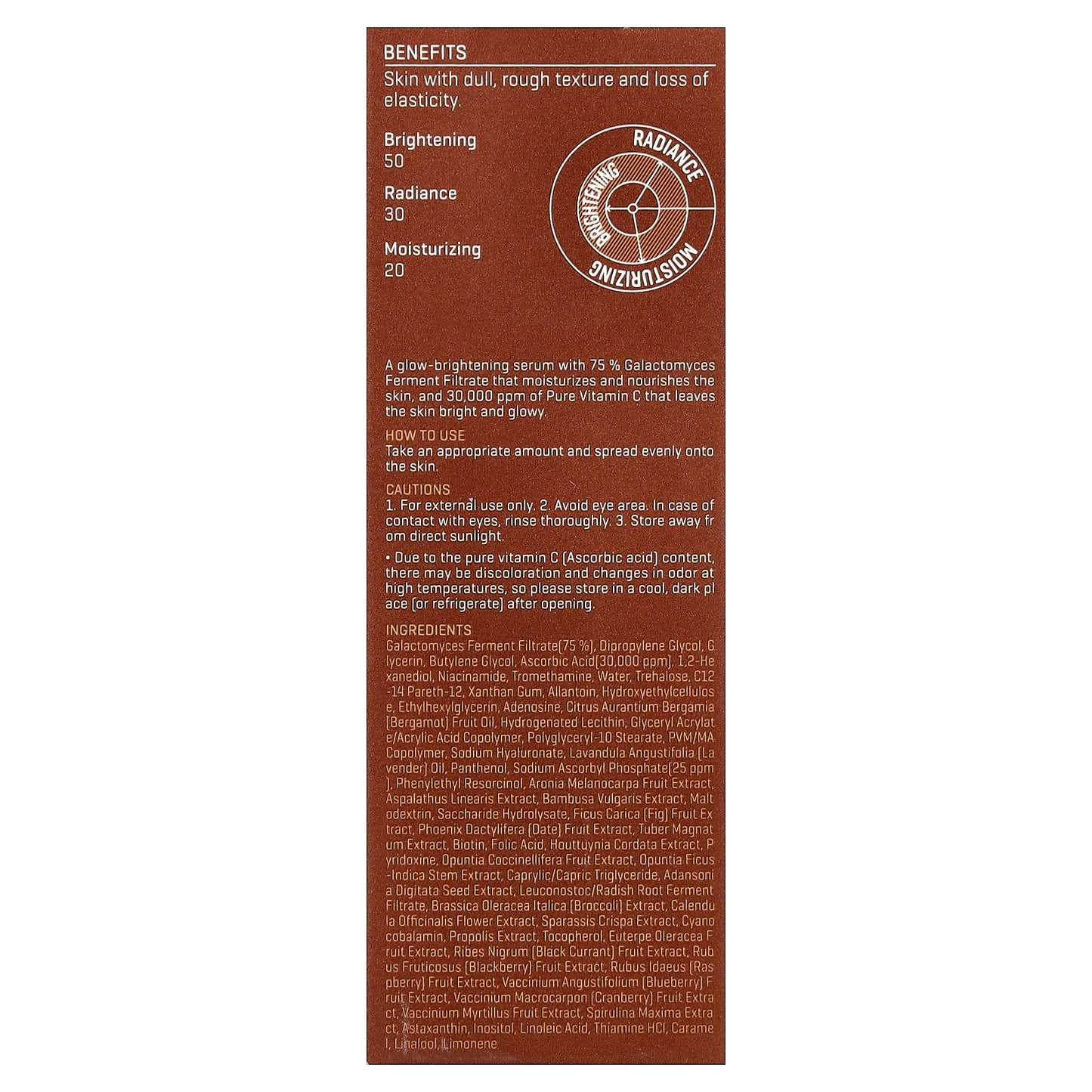 SOME BY MI, Galactomyces Pure Vitamin C Glow Serum, 1.01 fl oz (30 ml)