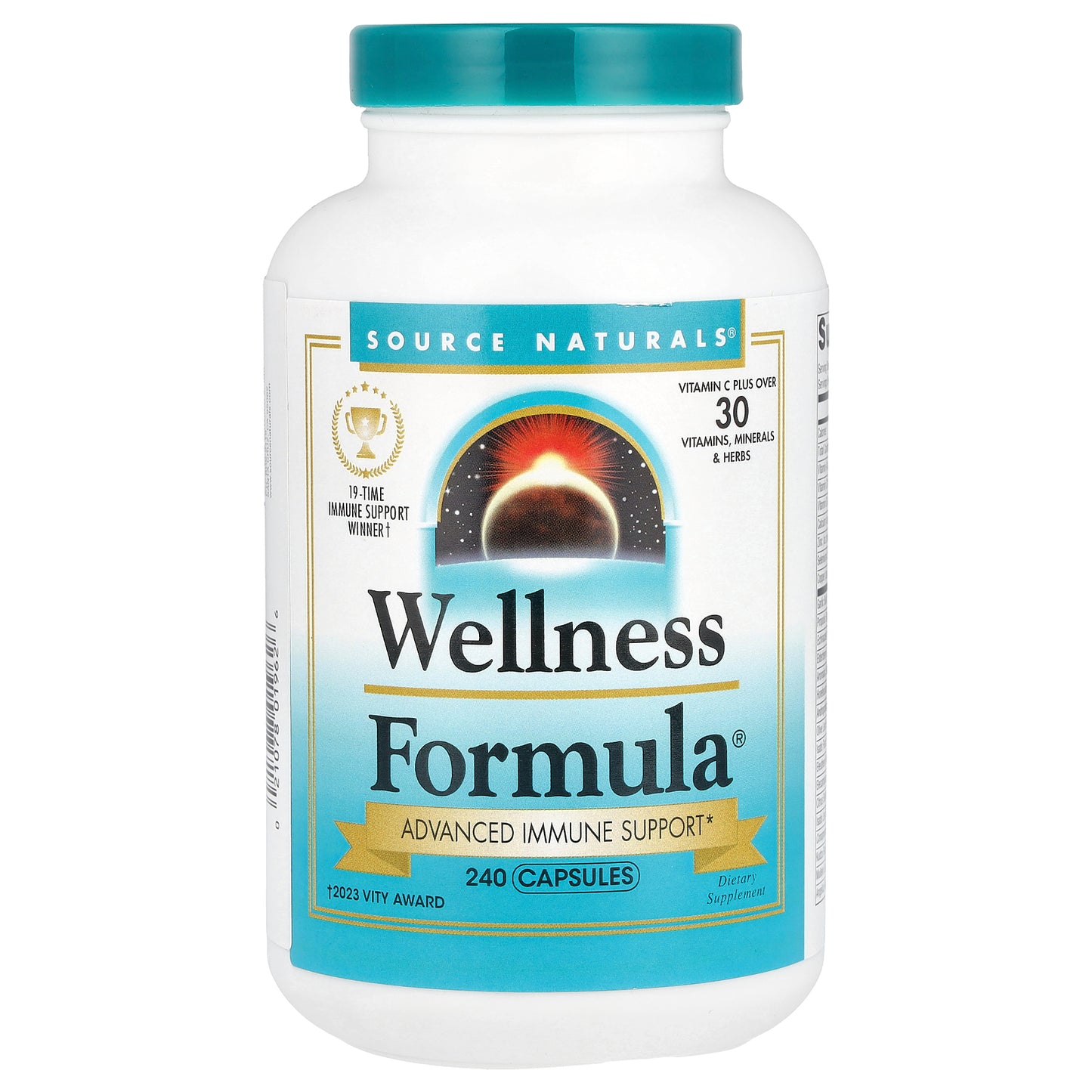 Source Naturals, Wellness Formula, Advanced Immune Support, 240 Capsules