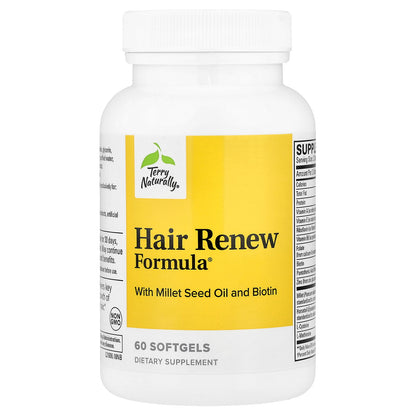 Terry Naturally, Hair Renew Formula®, 60 Softgels