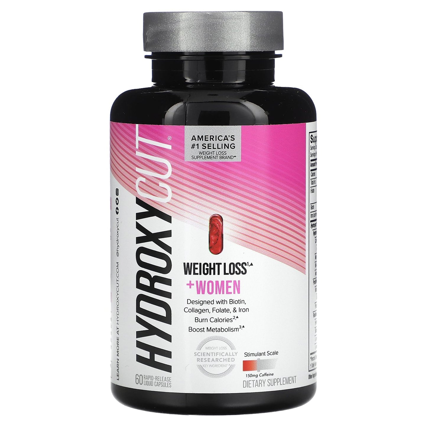 Hydroxycut, Weight Loss +Women, 60 Rapid-Release Liquid Capsules