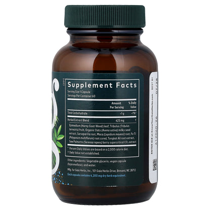 Gaia Herbs, Men, Male Libido, 60 Liquid Phyto-Caps®