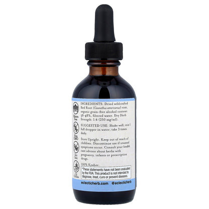 Eclectic Herb, Red Root Extract, 2 fl oz (60 ml)