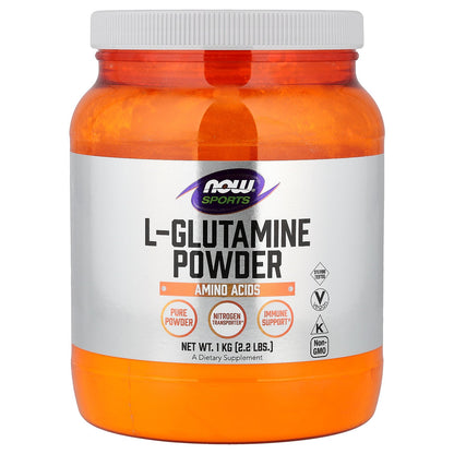 NOW Foods, Sports, L-Glutamine Powder, 2.2 lbs (1 kg)