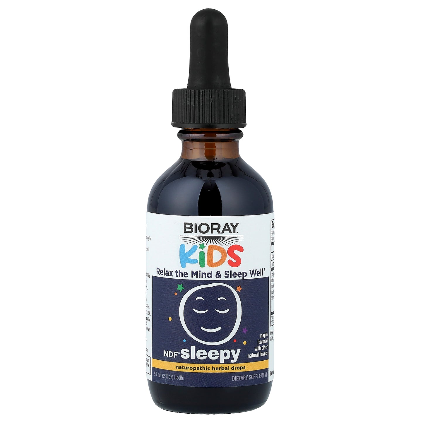 Bioray, Kids, NDF® Sleepy, Maple, Alcohol Free, 2 fl oz (59 ml)
