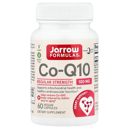 Jarrow Formulas, Co-Q10, 100 mg, 60 Veggie Capsules