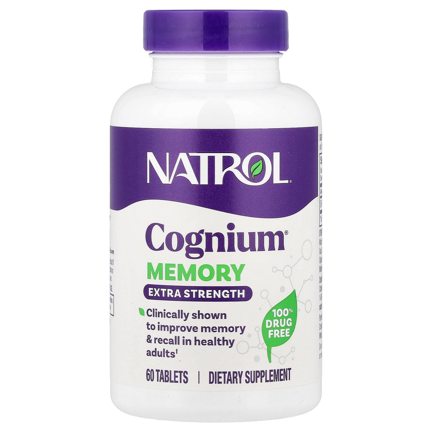 Natrol, Cognium® Memory, 200 mg, 60 Tablets