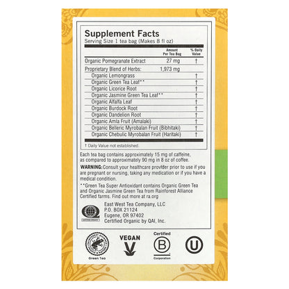 Yogi Tea, Green Tea Super Antioxidant, 16 Tea Bags, 1.12 oz (32 g)