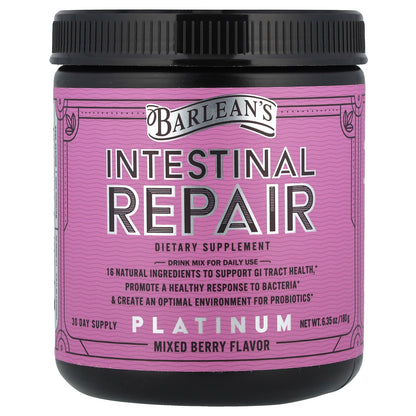Barlean's, Platinum Intestinal Repair, Mixed Berry, 6.35 oz (180 g)