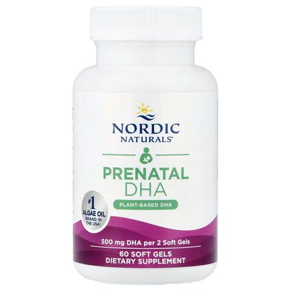 Nordic Naturals, Prenatal DHA, 60 Soft Gels (250 mg per Soft Gel)