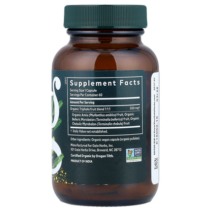Gaia Herbs, Triphala Fruit, 60 Vegan Capsules