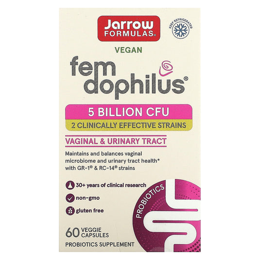 Jarrow Formulas, Fem Dophilus, 5 Billion CFU, 60 Veggie Capsules