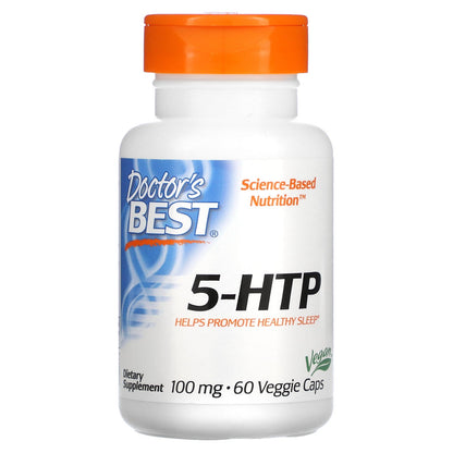 Doctor's Best, 5-HTP, 100 mg, 60 Veggie Caps