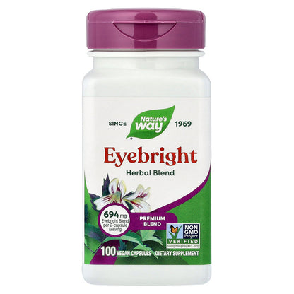 Nature's Way, Eyebright, Herbal Blend, 100 Vegan Capsules