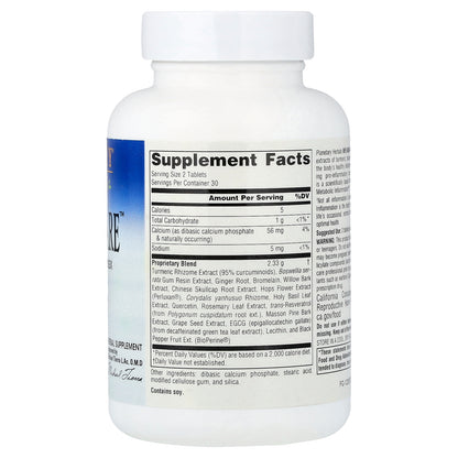 Planetary Herbals, Inflama-Care™, 60 Tablets