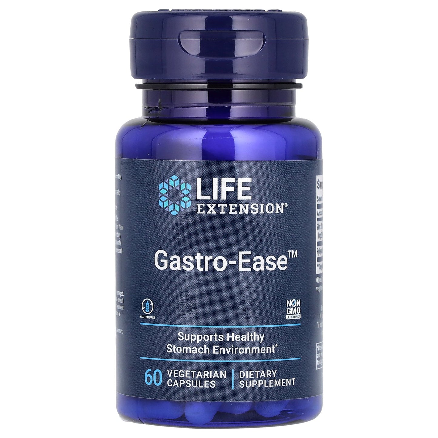 Life Extension, Gastro-Ease, 60 Vegetarian Capsules