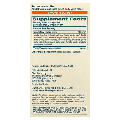 Himalaya, MenoCare®, 120 Vegetarian Capsules