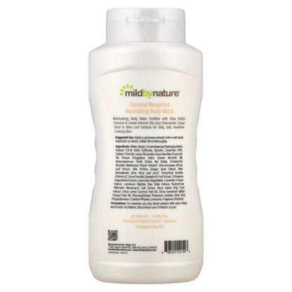 Mild By Nature, Nourishing Body Wash, Coconut Bergamot, 16 fl oz (473 ml)