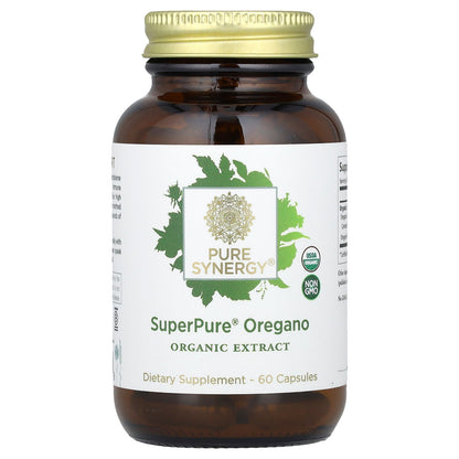Pure Synergy, SuperPure® Oregano, 60 Capsules (450 mg per Capsule)