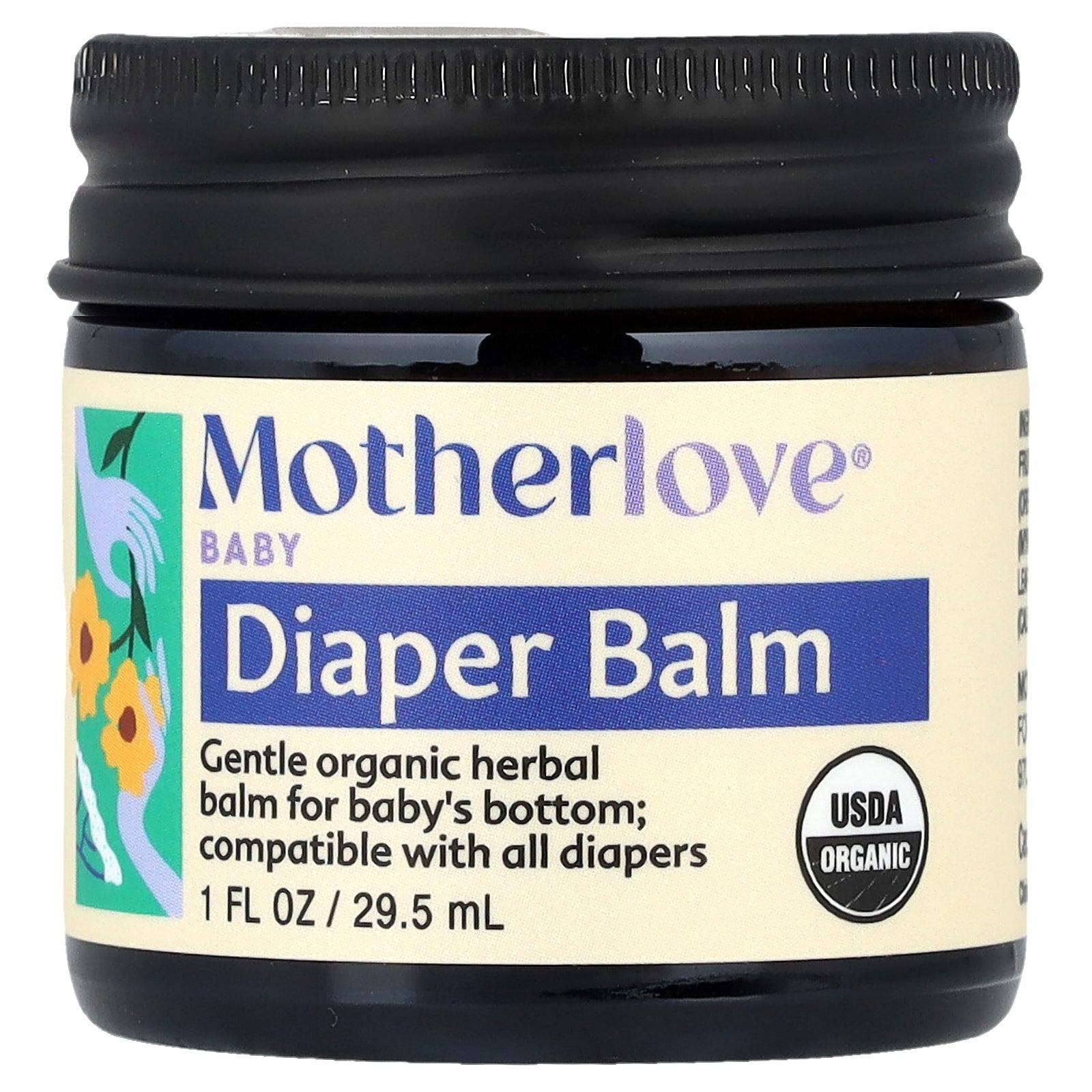Motherlove, Baby, Diaper Balm, 1 fl oz (29.5 ml)