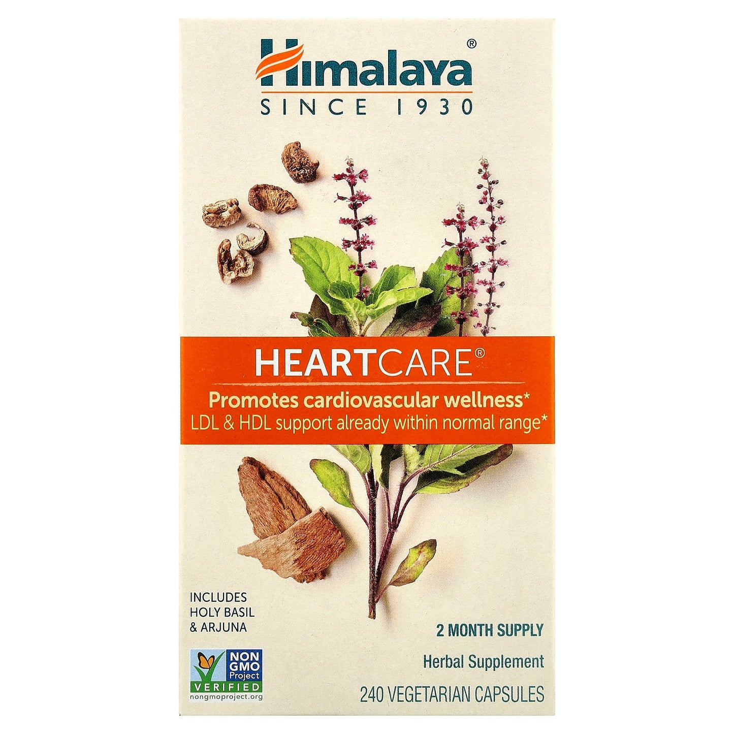 Himalaya, HeartCare®, 240 Vegetarian Capsules