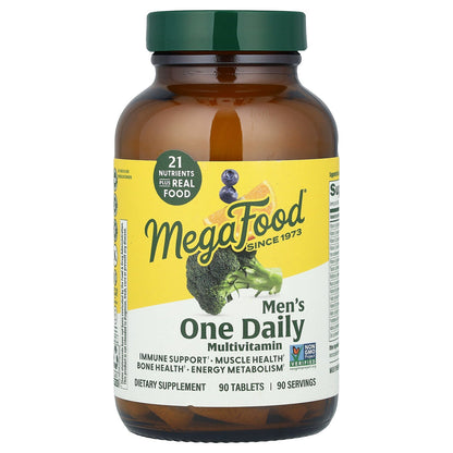 MegaFood, Men's One Daily Multivitamin, 90 Tablets