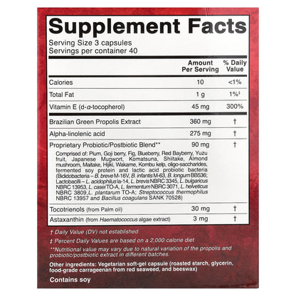 Dr. Ohhira's, Propolis Plus®, 120 Capsules