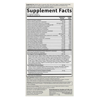 Garden of Life, Vitamin Code®, Women Whole Food Multivitamin, 120 Vegetarian Capsules