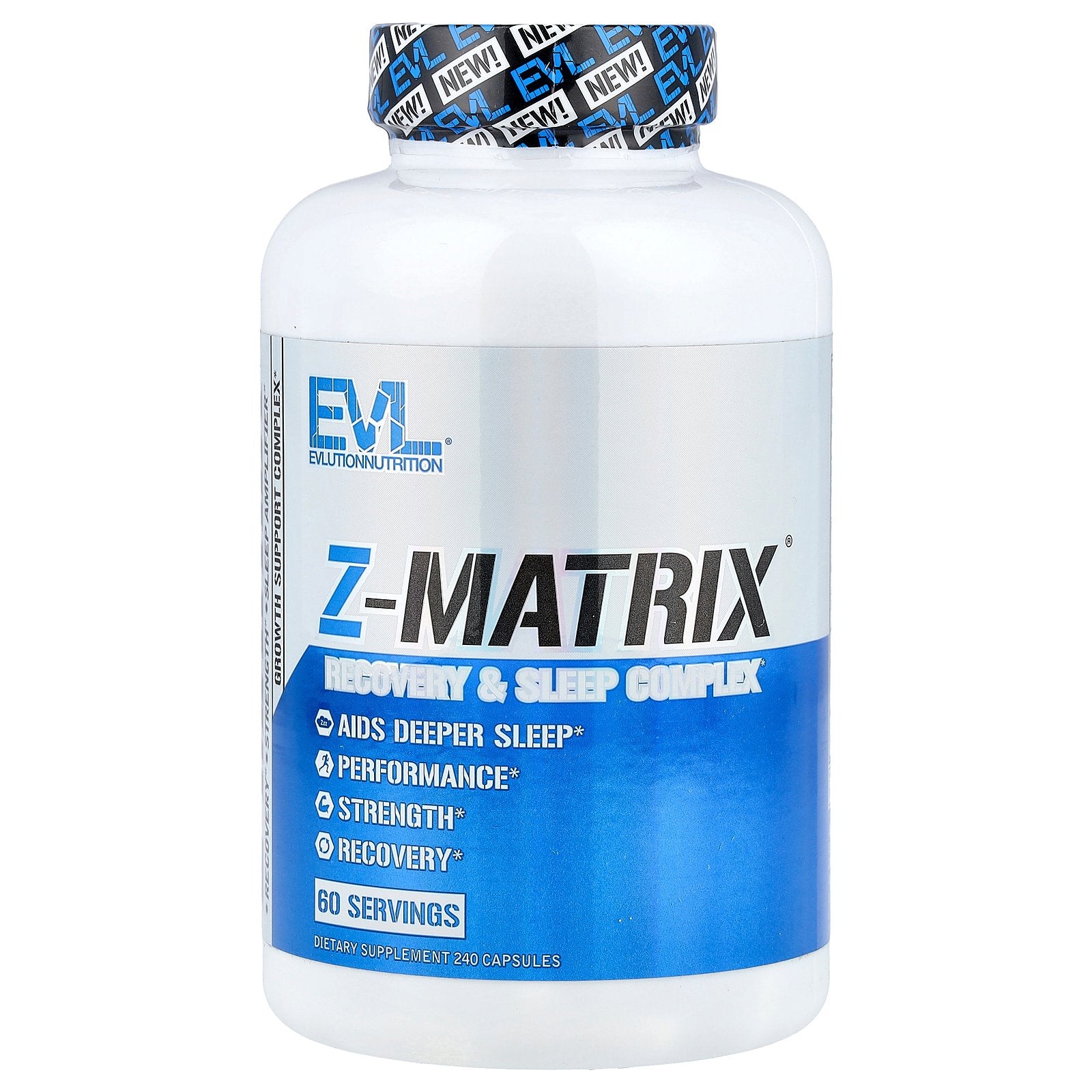 EVLution Nutrition, Z-Matrix®, Recovery & Sleep Complex, 240 Capsules