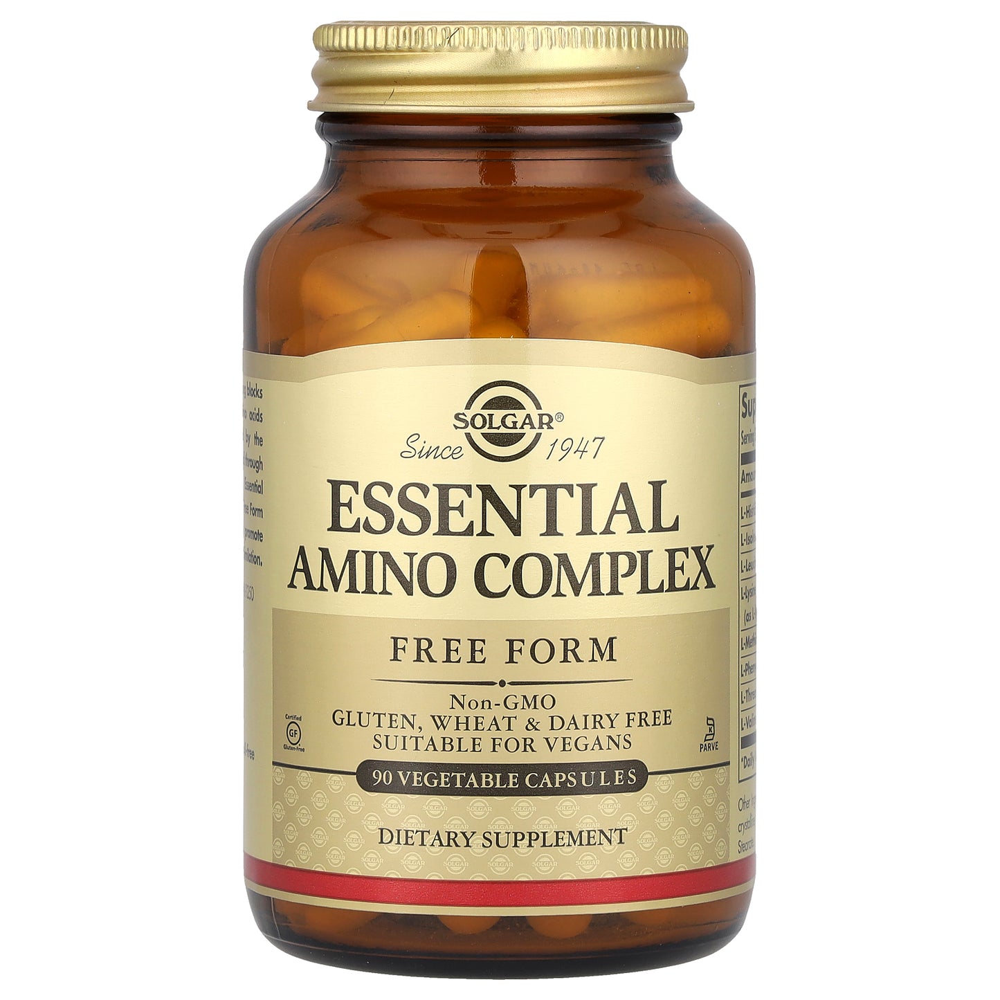 Solgar, Essential  Amino Complex, 90 Vegetable Capsules