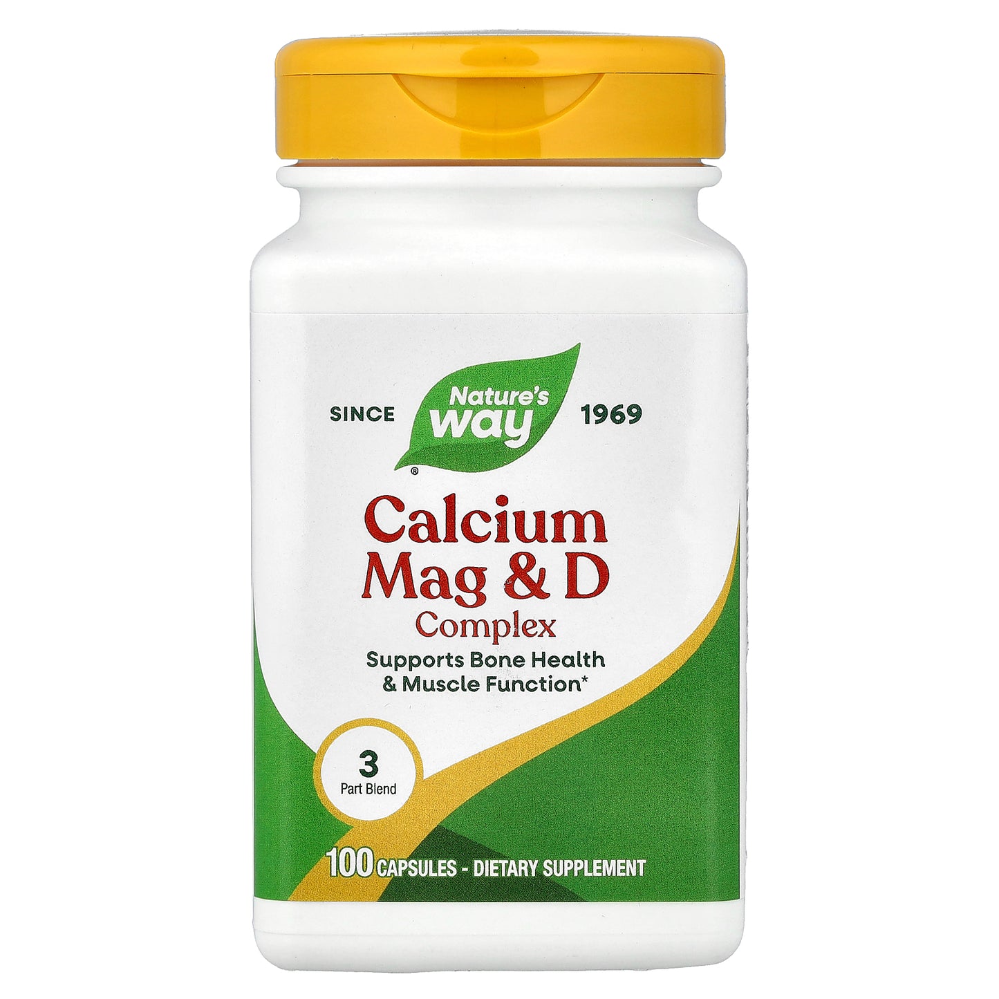 Nature's Way, Calcium Mag & D Complex, 100 Capsules