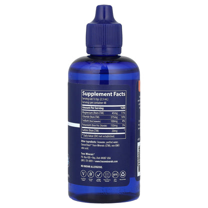 Trace, Endure, Liquid Electrolyte Supplement, 4 fl oz (118 ml)