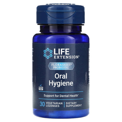 Life Extension, FLORASSIST Probiotic, Oral Hygiene, 30 Vegetarian Lozenges