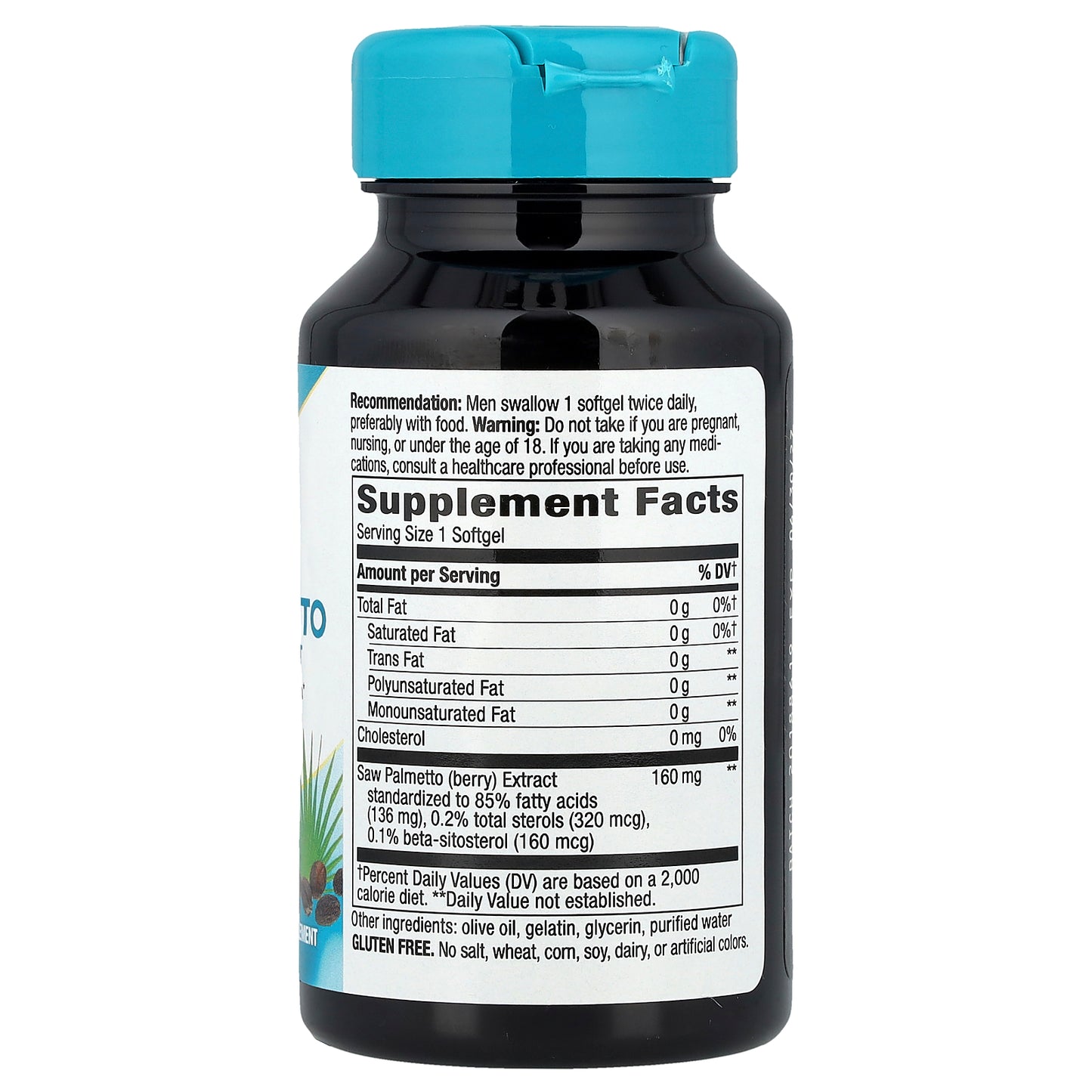 Nature's Way, Saw Palmetto, 160 mg, 60 Softgels