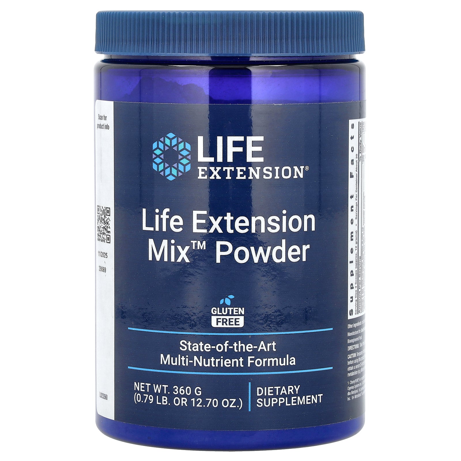 Life Extension, Life Extension Mix Powder, 0.79 lbs (360 g)