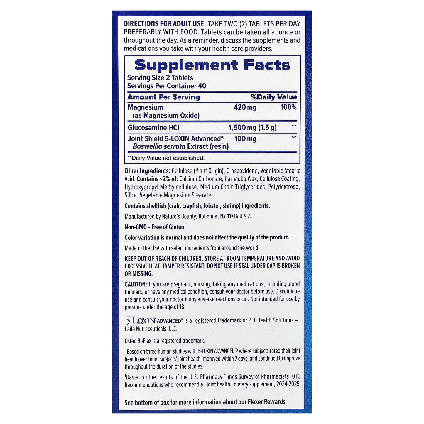 Osteo Bi-Flex, Joint Health, Triple Strength + Magnesium, 80 Coated Tablets