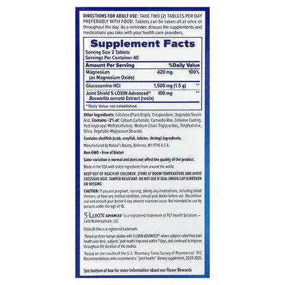 Osteo Bi-Flex, Joint Health, Triple Strength + Magnesium, 80 Coated Tablets