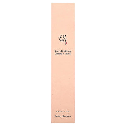 Beauty of Joseon, Revive Eye Serum, Ginseng + Retinal, 1.01 fl oz (30 ml)
