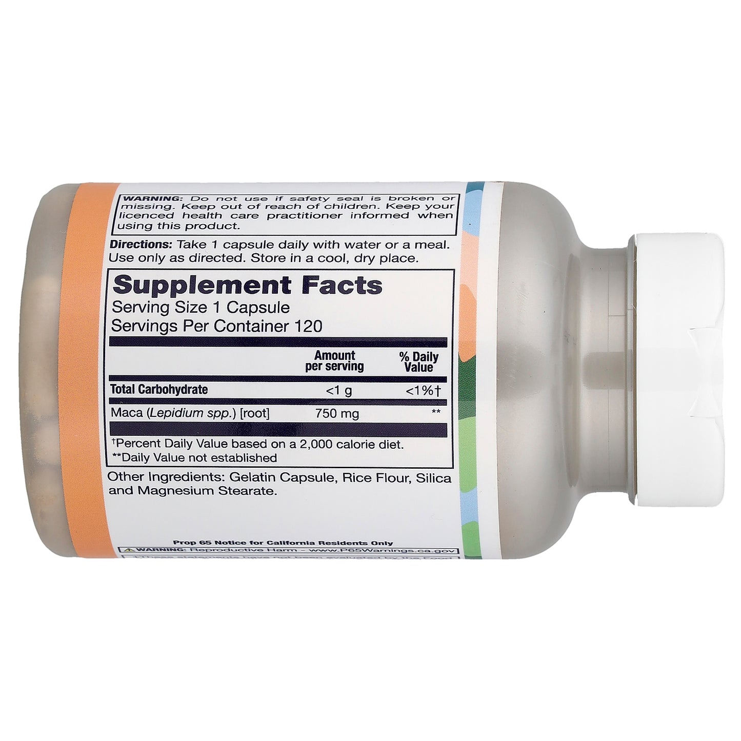 LifeTime Vitamins, Peruvian Maca, 750 mg, 120 Capsules