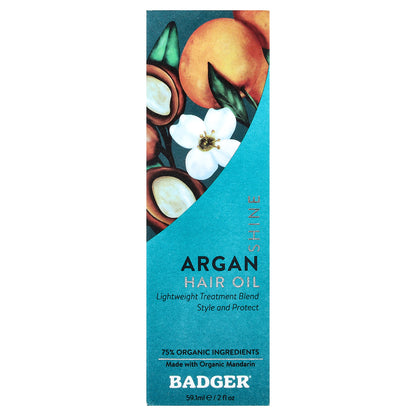 Badger, Argan Hair Oil, 2 fl oz (59.1 ml)