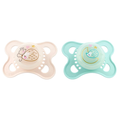 MAM, Original Night, Pacifier, 0-6 Months, 2 Count