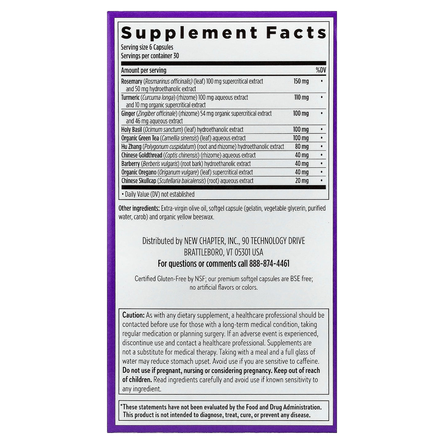 New Chapter, Zyflamend™, 180 Mini Softgels