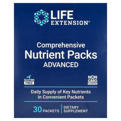 Life Extension, Comprehensive Nutrient Packs Advanced, 30 Packets