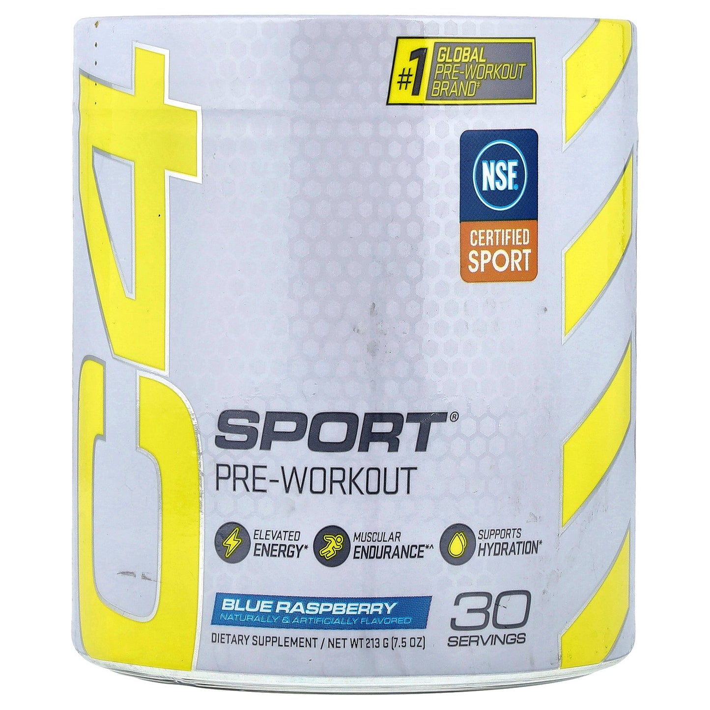 C4 / Cellucor, C4 Sport®, Pre-Workout, Blue Raspberry, 7.5 oz (213 g)